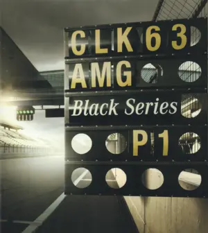 CLK 63AMG BLACK SERIES